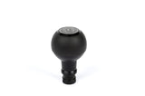 BFI GS2 Heavy Weight Shift Knob - Black Nappa Leather - Black Anodized (Audi R8 - M8x1.25)