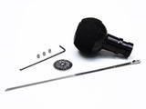 BFI Heavy Weight Shift Knob SCHWARZ - Black Alcantara (VW/Audi Fitment)