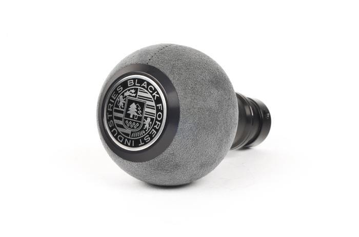 BFI Heavy Weight Shift Knob - Gray Alcantara/Black Anodized (BMW Fitment)