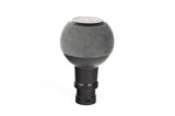 BFI Heavy Weight Shift Knob - Gray Alcantara/Black Anodized (BMW Fitment)
