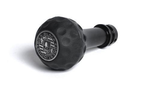 BFI Heavy Weight Shift Knob SCHWARZ - Golf Ball (VW/Audi Fitment)