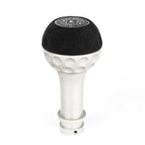 BFI Heavy Weight Shift Knob - Golf Ball - Black Alcantara (VW/Audi Fitment)