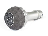 BFI Heavy Weight Shift Knob - Golf Ball - Gray Alcantara (VW/Audi Fitment)