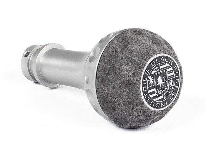 BFI Heavy Weight Shift Knob - Golf Ball - Gray Alcantara (VW/Audi Fitment)