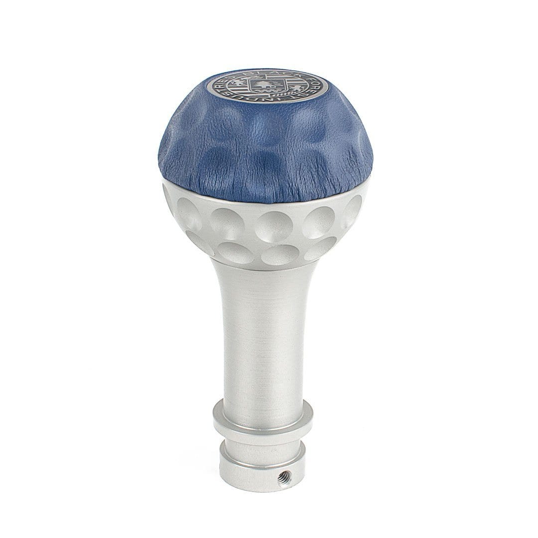 BFI GSB Heavy Weight Shift Knob - Maritime Blue Nappa Leather (VW/Audi Fitment)