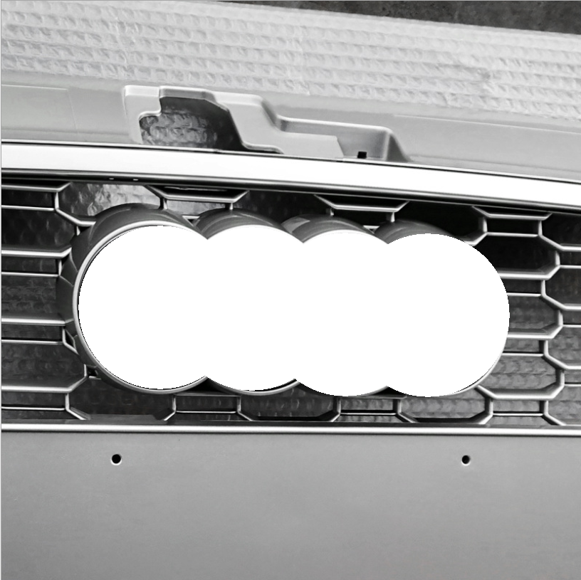Audi RS3 Silver Honeycomb Front Grille | (2017-2020) 8V.5 A3/S3