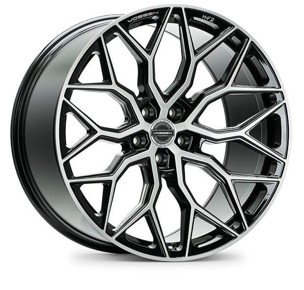 Vossen Custom HF2 Wheel in Brushed Gloss Black