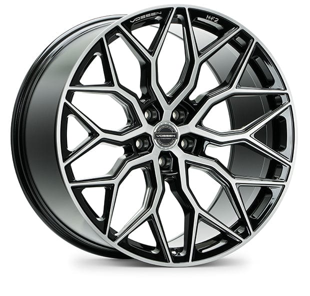 Vossen HF2 24" 5x150 Brushed Gloss Black
