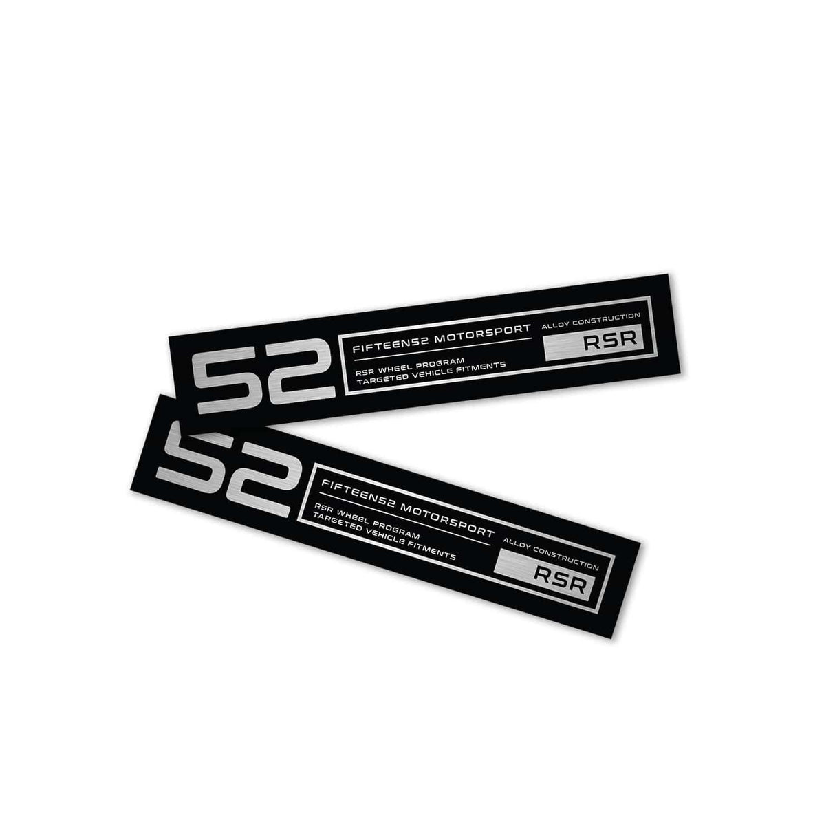 Fifteen52 RSR Wheel Lip Decal Set