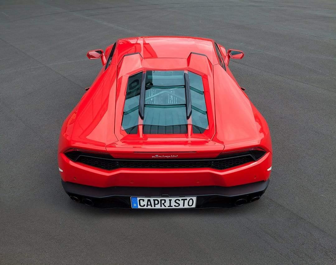 Lamborghini Huracan LP610-4 & LP580-2 - Carbon Engine Bonnet/Hood (With Scoops) Gloss Finish