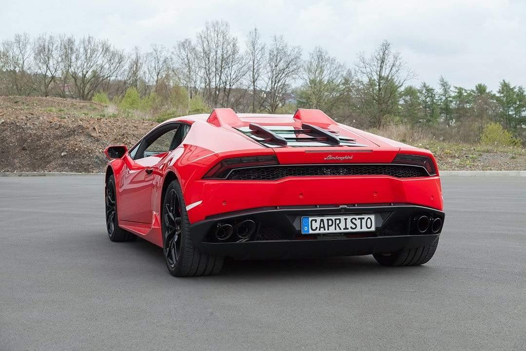 Lamborghini Huracan LP610-4 & LP580-2 - Carbon Engine Bonnet/Hood (With Scoops) Gloss Finish