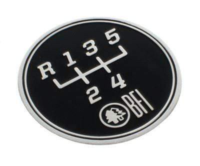 Coin for Heavy Weight Shift Knobs | 5-Speed Gate Pattern Coin
