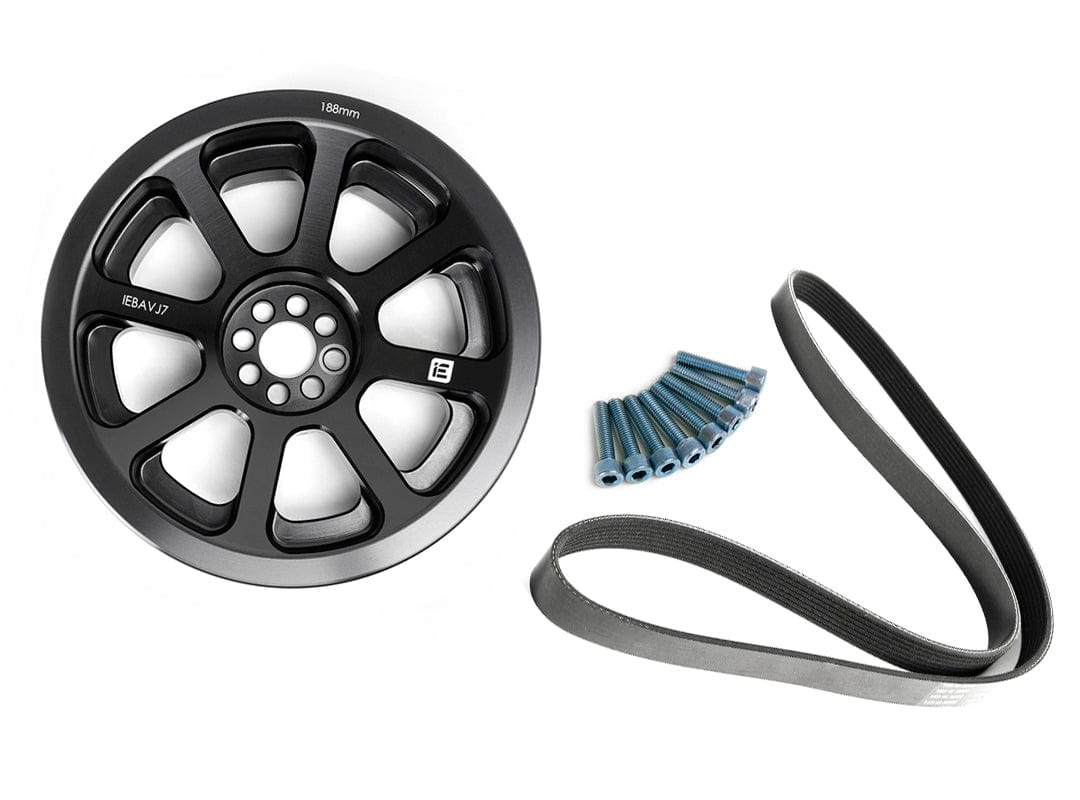 IE 3.0T TFSI 188mm Crank Pulley & Damper Upgrade Kit - Audi B8 / B8.5 S4 / S5 / Q5 / SQ5 / C7 A6 / A7