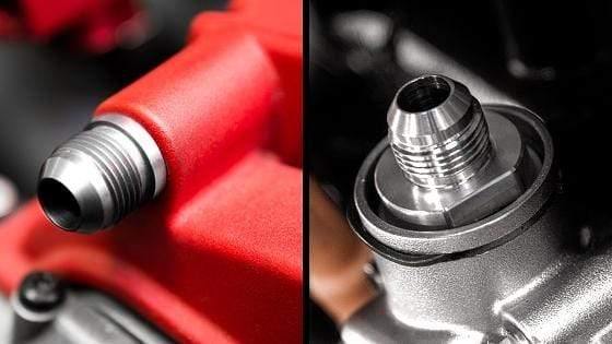 IE -10an Valve Cover | Block Breather Breather Adapter Kit 06A 1.8T