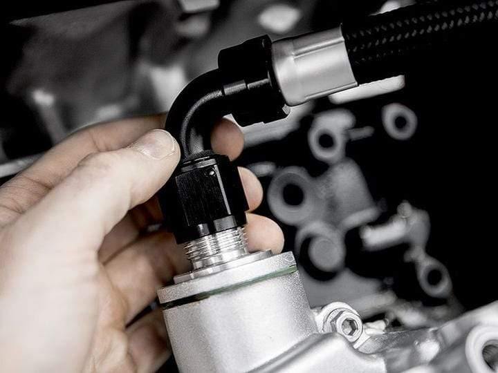 IE -10an Valve Cover | Block Breather Breather Adapter Kit 06A 1.8T