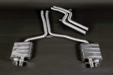 Audi RS5 - Valved Exhaust System with Mid-Silencer Delete Pipes (No Remote)
