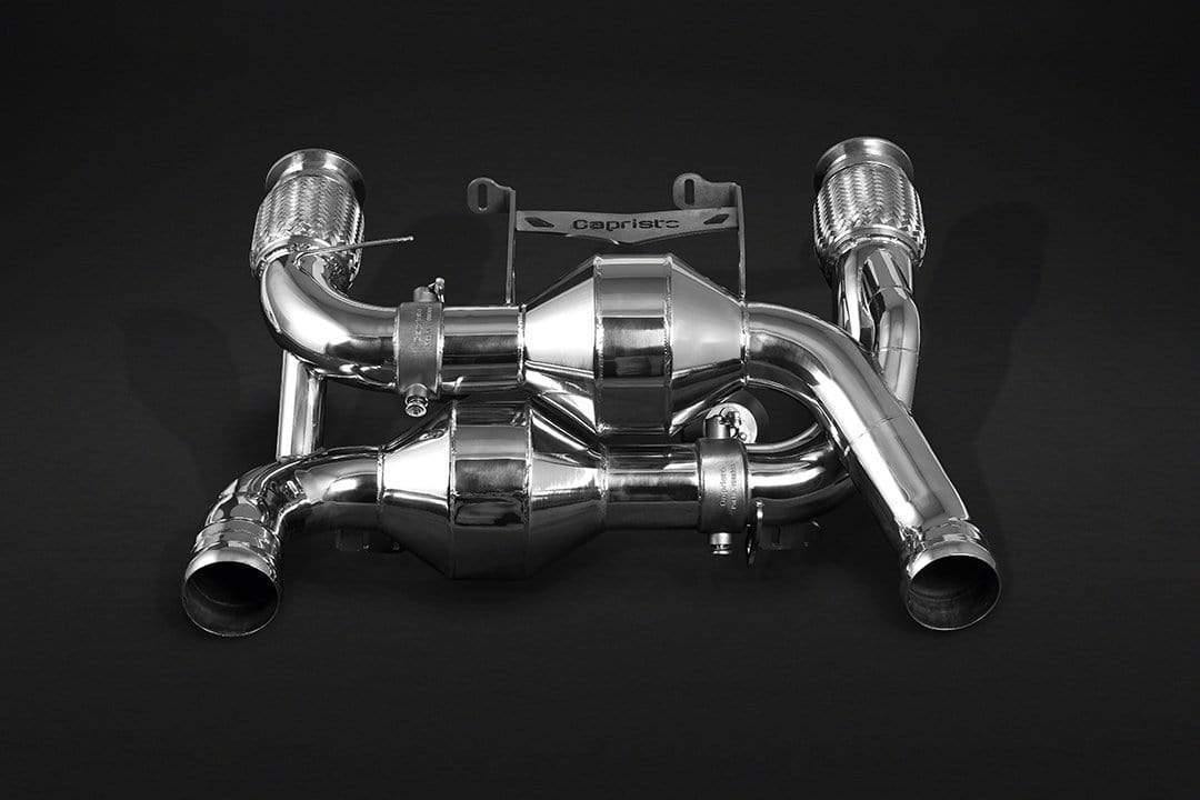 Mclaren 720S – Valved Exhaust with Sports Cats 200 Cell and Carbon Fiber Tips (CES3)