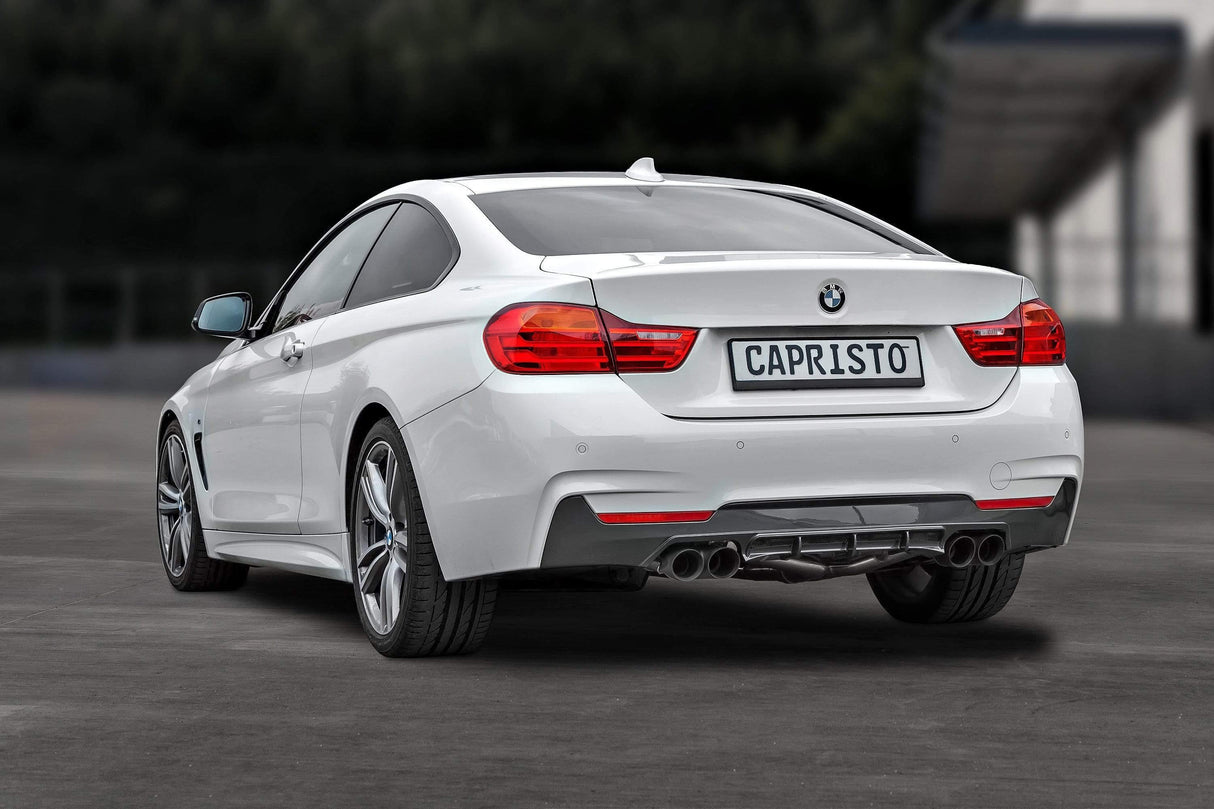 BMW 428i Valved Exhaust System with Mid-Silencer, Skirt, and CES-3 Controller