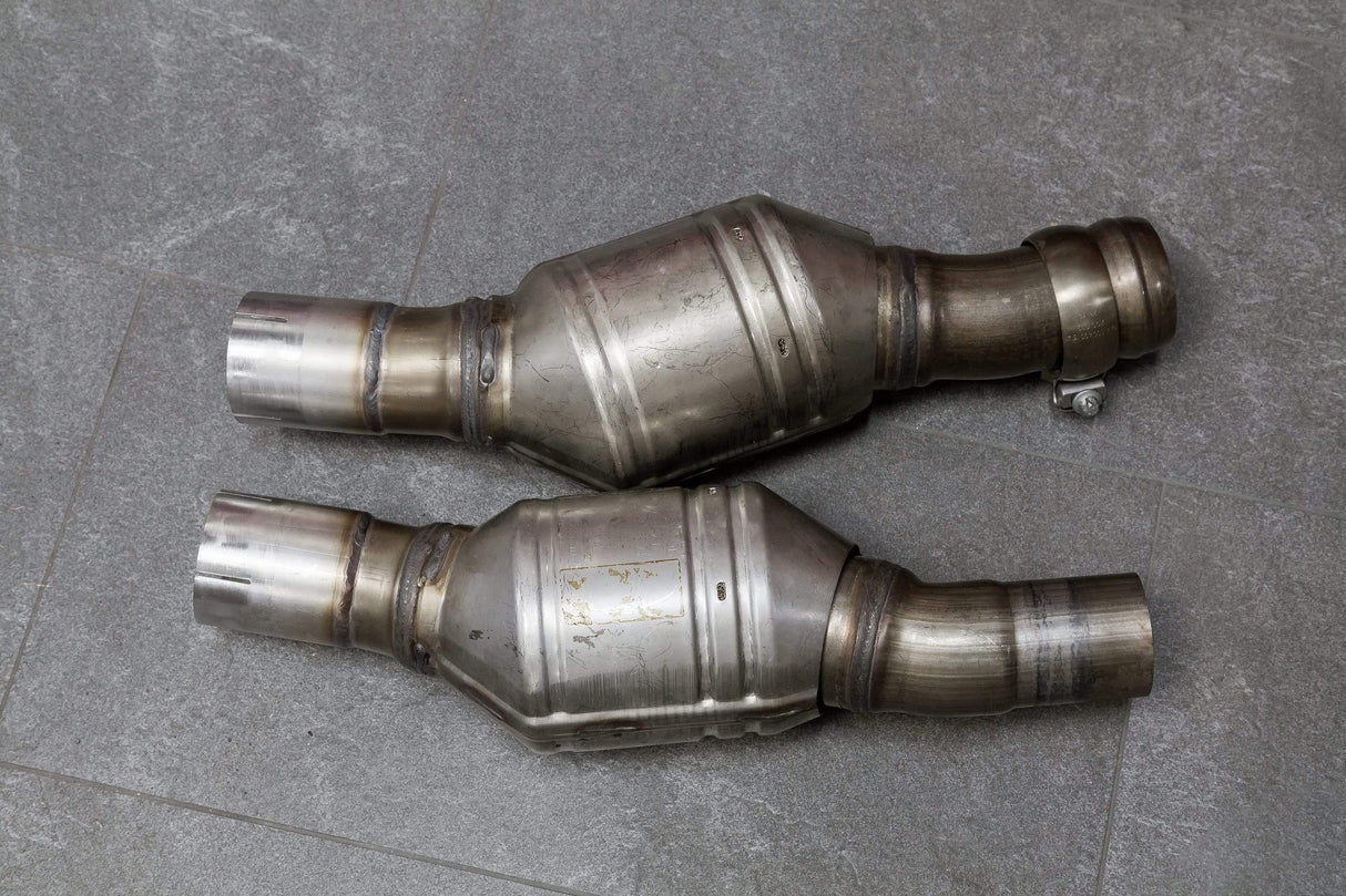 Mercedes AMG GT & GTS - Valved Exhaust, Mid Pipes, using OEM Cats (Set 2)