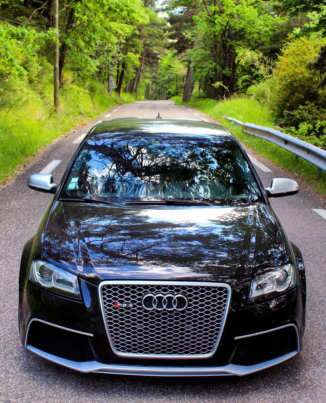 Audi RS3 Honeycomb Front Grille | (2009-2012) 8P.5 A3/S3