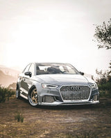 Audi RS3 Silver Honeycomb Front Grille | (2017-2020) 8V.5 A3/S3