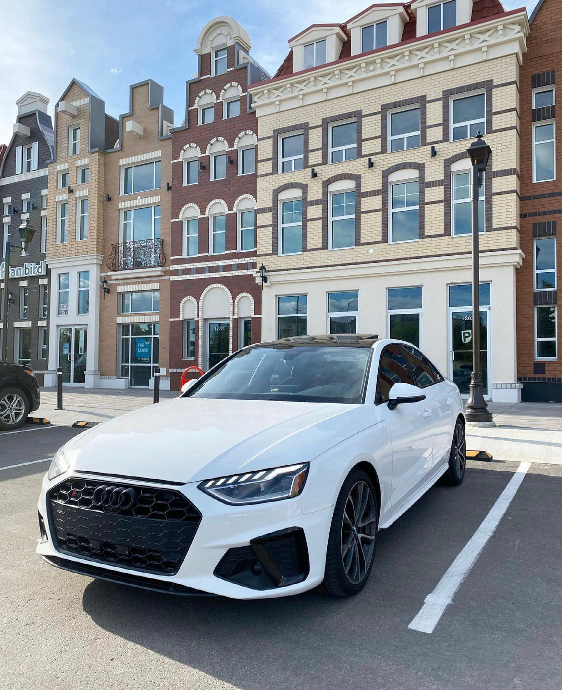 Audi RS4 Honeycomb Front Grille | (2020-2022) B9.5 A4/S4