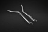 BMW X5M (F15) (2013 ) & X6M (2014 ) Valved Exhaust System, Mid-Pipes, & CES-3 Remote Kit with Carbon Fiber Tips