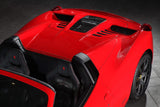 Ferrari 458 Carbon and Glass Bonnet - Primed Top/Clear Bottom (Spider/Aperta ONLY)