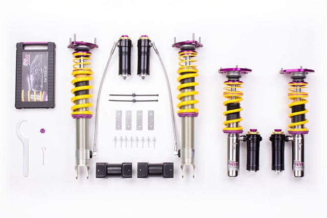 KW Suspensions KW V4 Clubsport Kit - Porsche Turbo, Coupe + Convertible; w/o PDCC