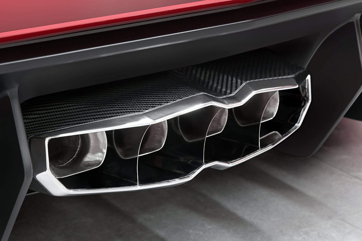 Lamborghini Aventador LP750SV & LP700 - Carbon/Stainless Exhaust Frame