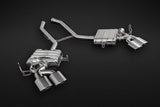 Mercedes ML63 AMG (W164)- Valved Exhaust System (Incl. Remote) with Stainless Tips