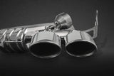 Mercedes ML63 AMG (W164)- Valved Exhaust System (Incl. Remote) with Stainless Tips