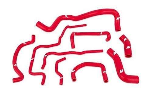 Mishimoto Radiator Hose Kit | 9 Pcs | All Mk4 1.8T | RED