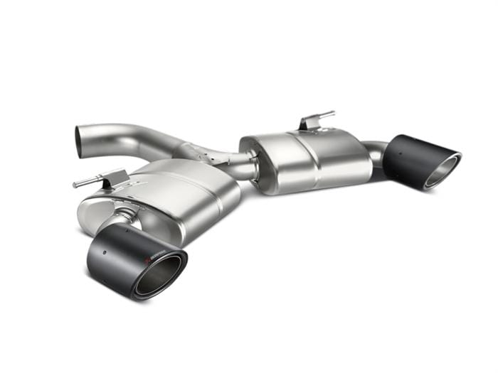 Akrapovic Titanium Slip-On Race Exhaust - Mk7 VW | GTI