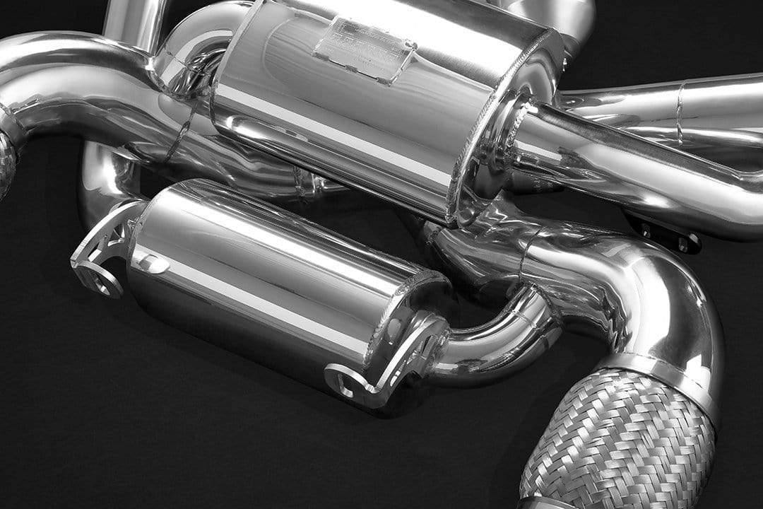 Mclaren 720S – Valved Exhaust with Sports Cats 200 Cell and Carbon Fiber Tips (CES3)