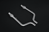 Mercedes E43AMG & E400 (A/C238) Valved Catback System, Mid Pipes, with CES-3