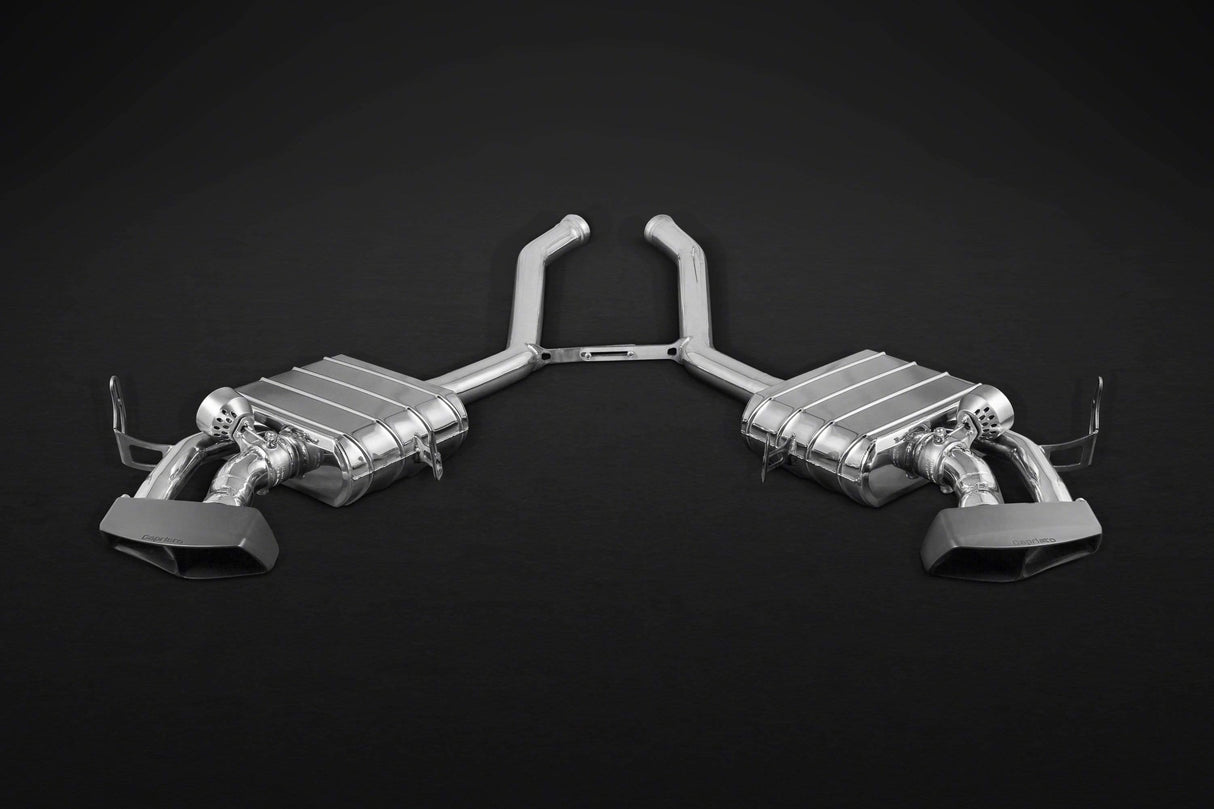Mercedes ML63 AMG (W164) - Valved Exhaust System (Incl. Remote) with Ceramic Tips