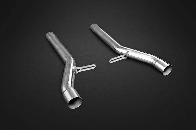 Bentley Continental Supersport W12, GTC, & GT Speed (pre-2012) Middle Silencer Cat Replacement Pipes