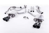 Milltek 2.5" Valved Non-Resonated Cat Back Exhaust - Audi B9 S4 | S5 | 3.0T