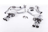Milltek 2.5" Valved Resonated Cat Back Exhaust - Audi B9 S4 | S5 | 3.0T