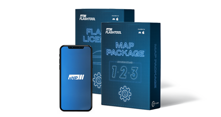 xHP TCU Flash Combo (Flash License + Map Pack) - For Local Tuning Only