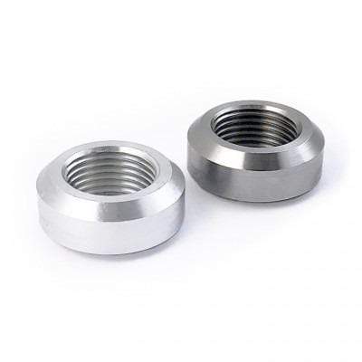 Nuke Performance Stainless Steel Lambda Weld-On Nut M18 x 1.5