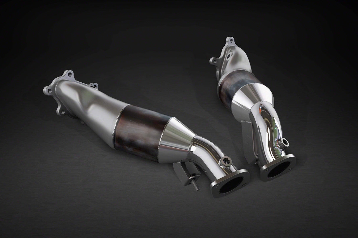 Nissan GTR MK3 - Downpipes with Sports Cats 100 Cell
