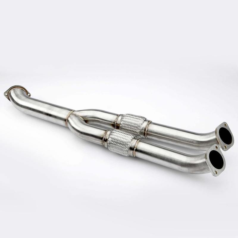 VRSF Exhaust Stainless Steel Mid Pipe For Nissan GTR 2008-2019