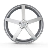 Rohana RC22 20" 5x114.3 Machine Silver