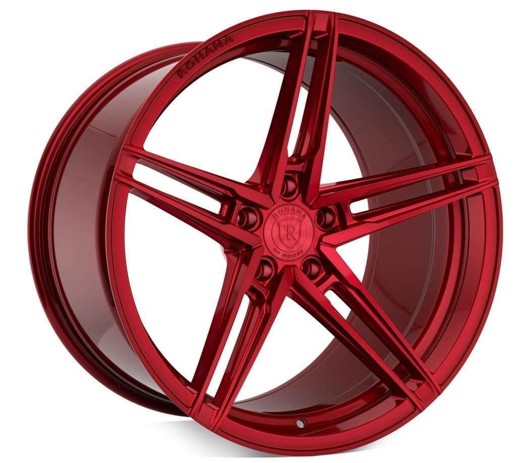 Rohana RFX15 Gloss Red 5x112 20"