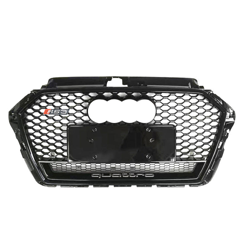 Audi RS3 Honeycomb Front Grille with Lower Mesh | (2017-2020) 8V.5 A3/S3