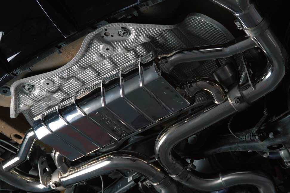 Audi RS3/TTRS - Valved Exhaust System and CES-3 (4 Round Carbon Tips)