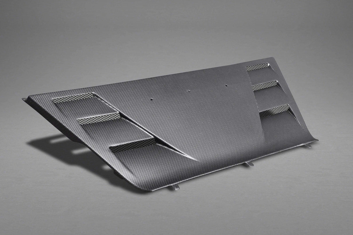 Ferrari 488 GTB Carbon Rear Air Guide (Matte)