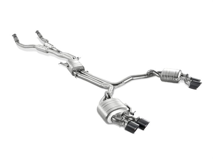 Akrapovic Evolution Cat-Back Titanium Exhaust - C7 Audi | S6 | S7